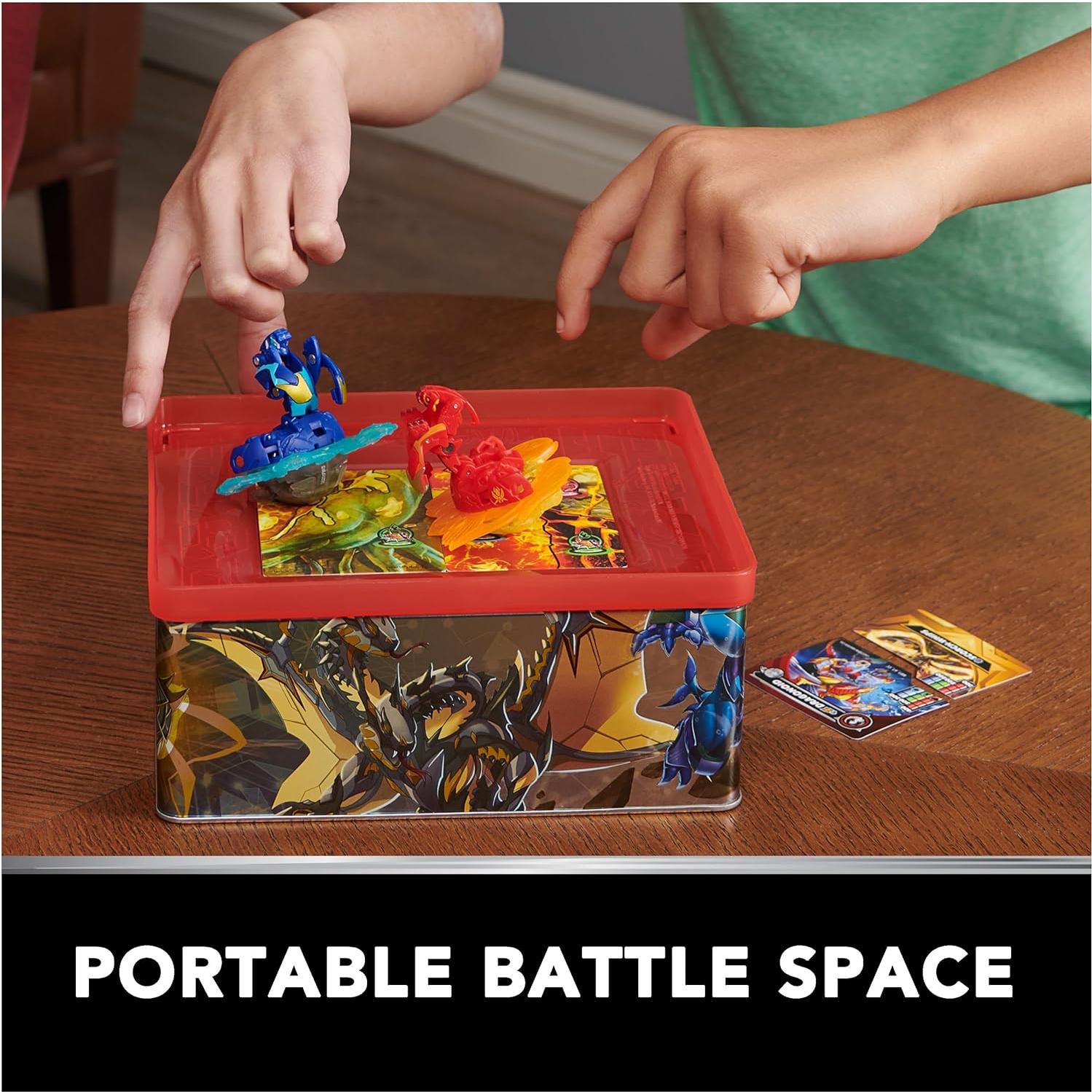 Baku-Tin Spin Master con Bakugan Ataque Especial Mantid