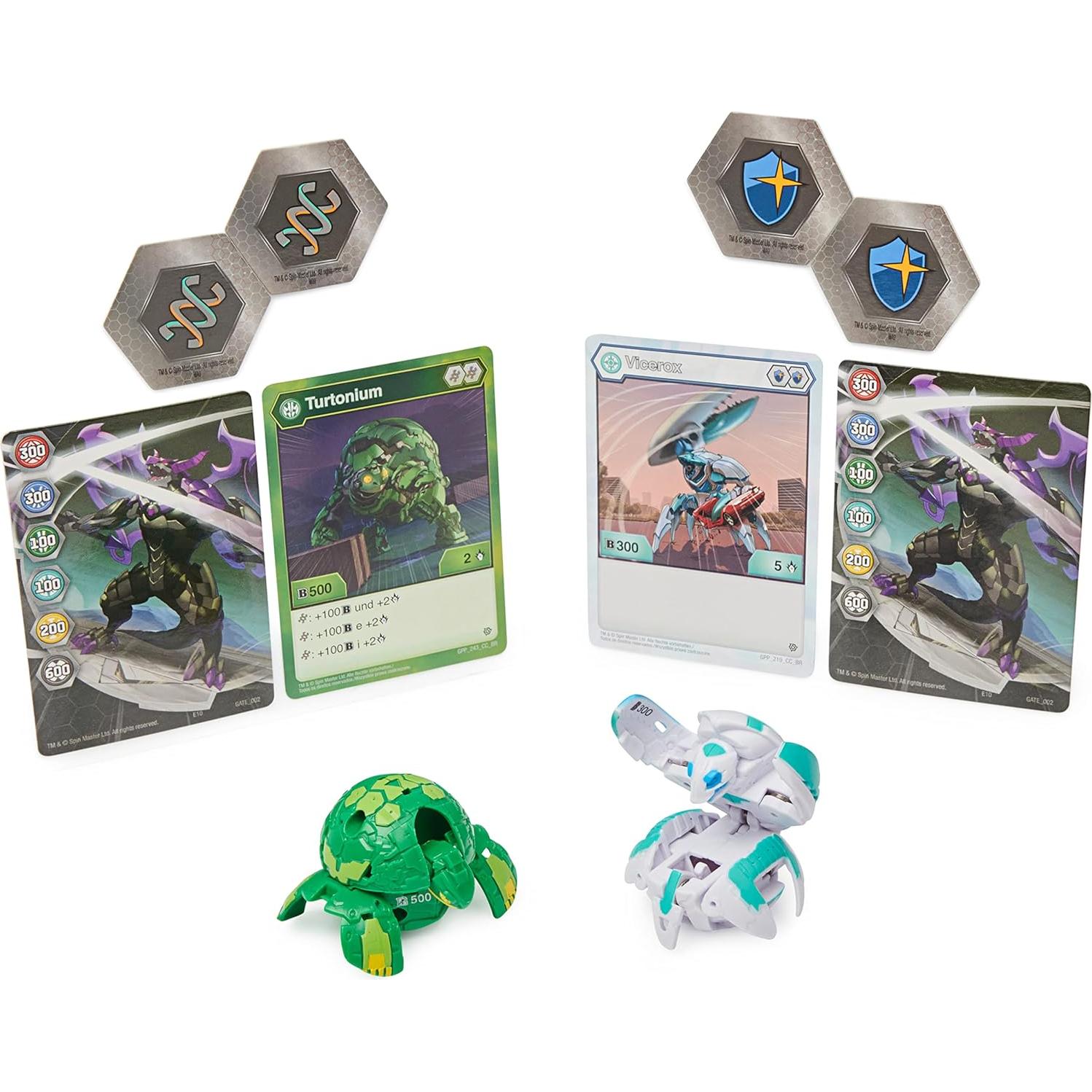 Baku-Tin Bakugan Premium con 2 Bakugan Misteriosos