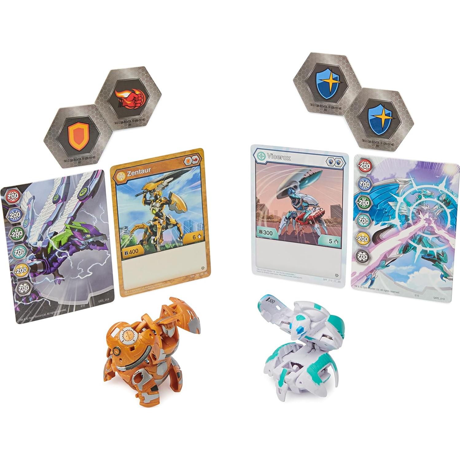 Baku-Tin Bakugan Premium con 2 Bakugan Misteriosos
