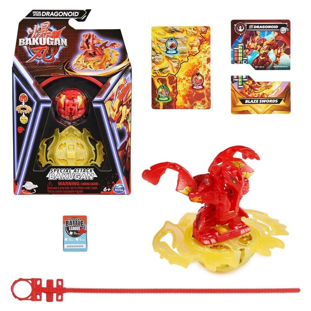 Bakugan Ataque Especial Dragonoide - Figura de Acción Personalizable