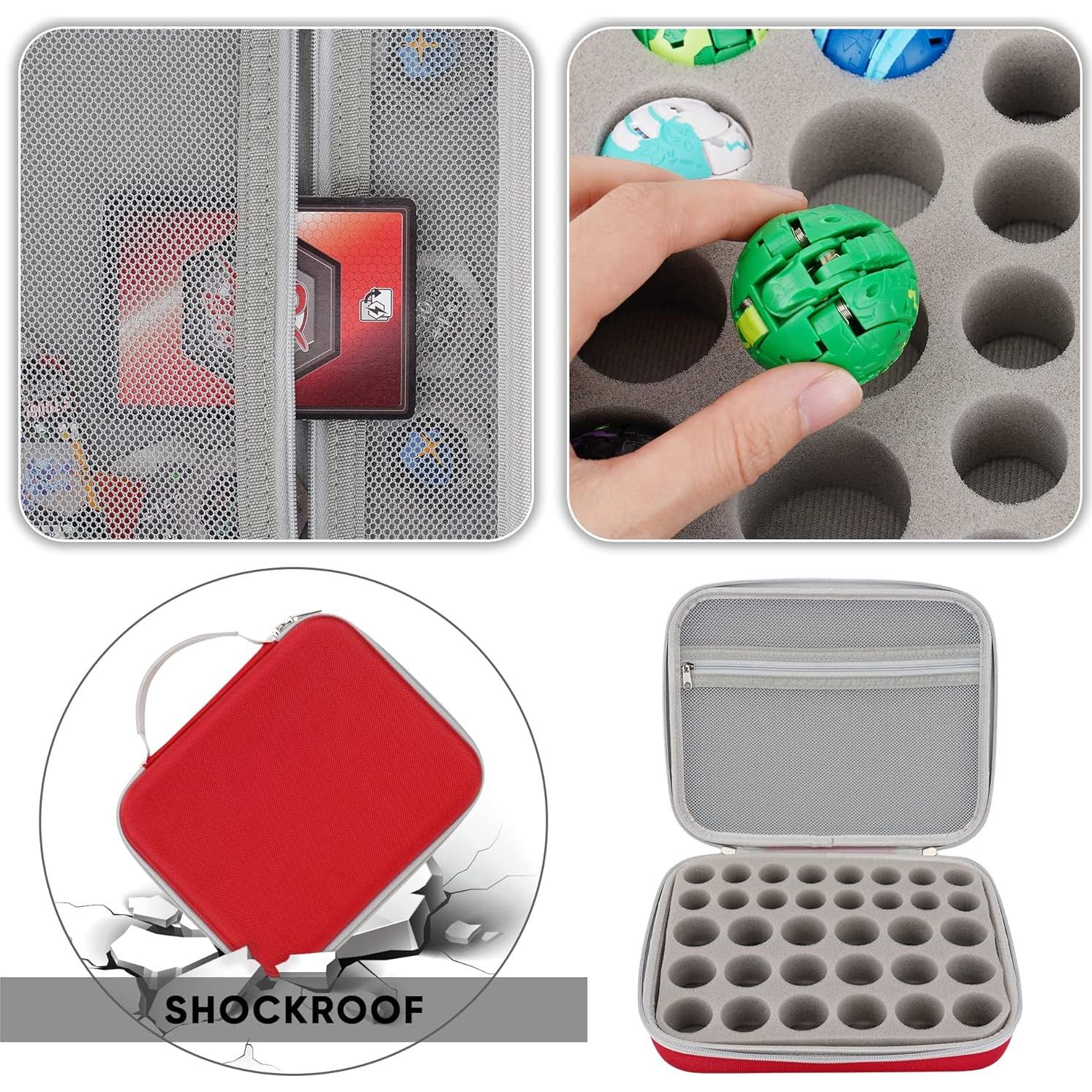 Caja de Almacenamiento Minahao para Juguetes Bakugan 34R