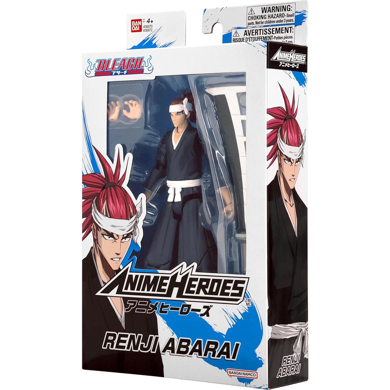 Figura de Acción Bleach Abarai Renji - Bandai 17.78 cm