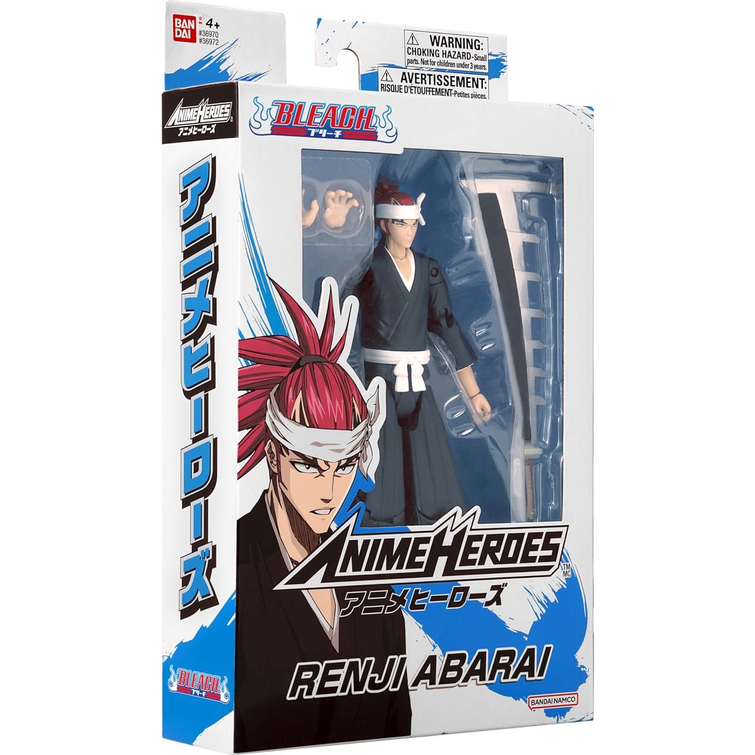 Figura de Acción Bleach Abarai Renji - Bandai 17.78 cm
