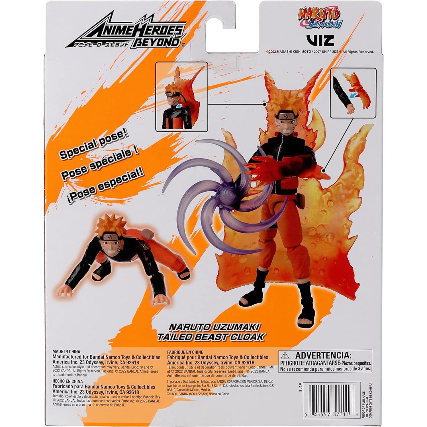 Figura de Acción Naruto Shippuden - Anime Heroes - 20 cm
