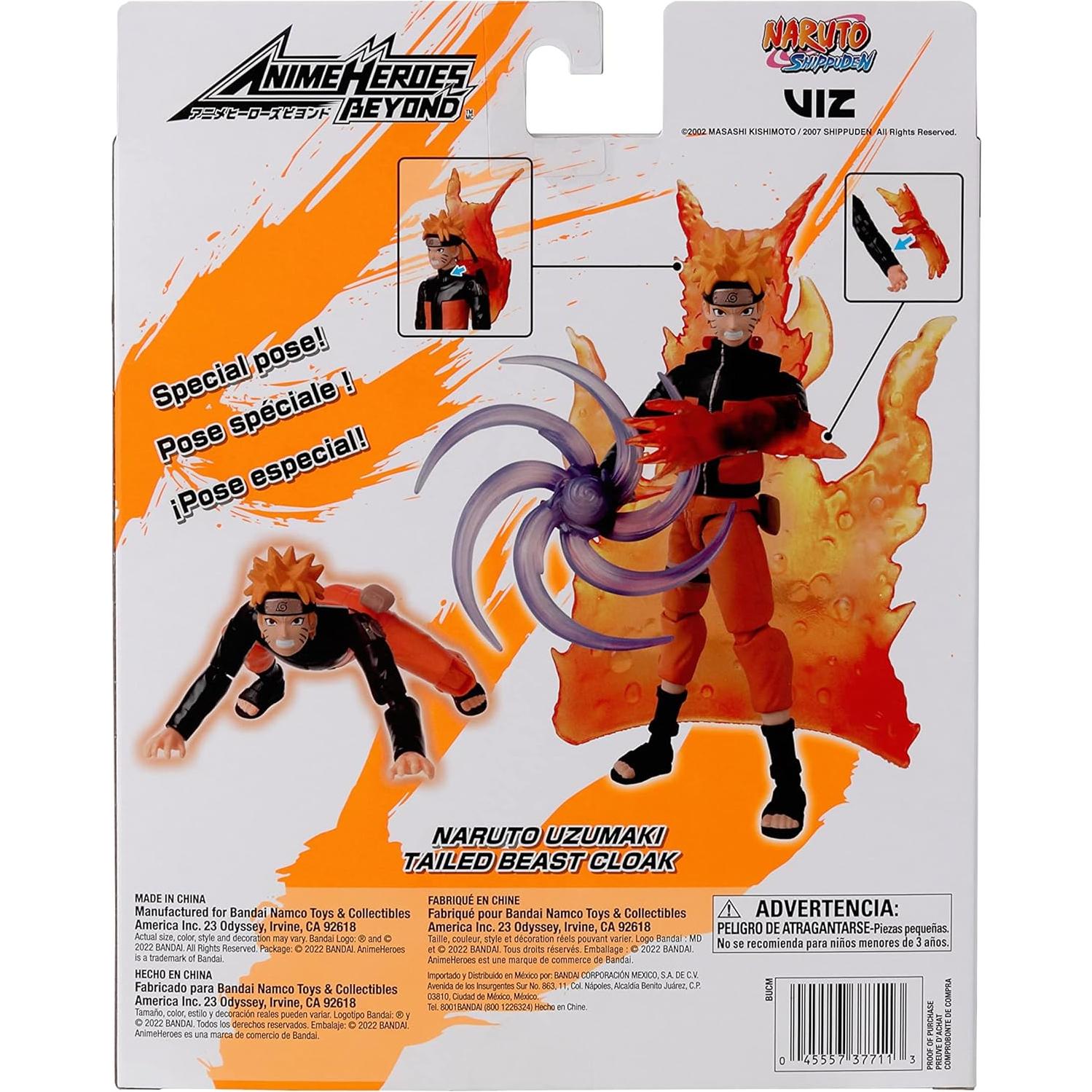 Figura de Acción Naruto Shippuden - Anime Heroes - 20 cm