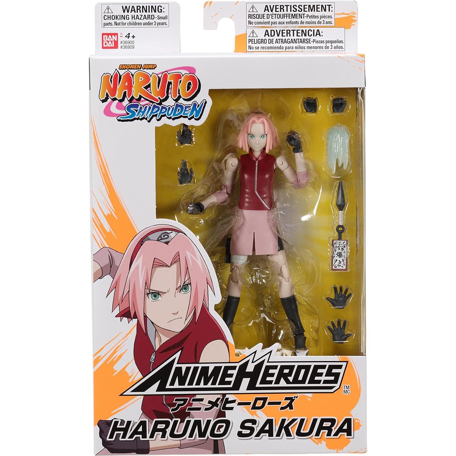 Figura de Acción Bandai Naruto Sakura Haruno 17,78 cm