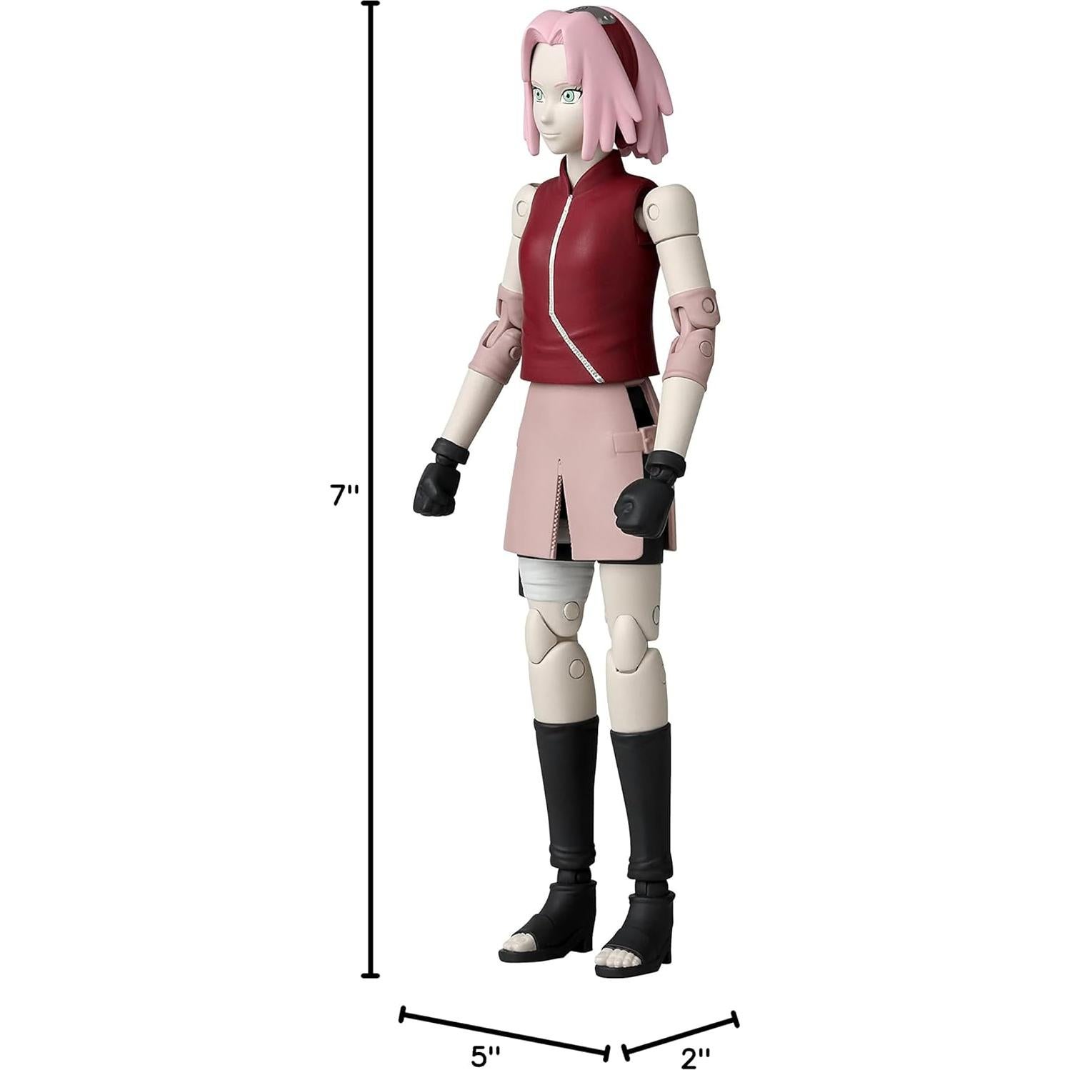 Figura de Acción Bandai Naruto Sakura Haruno 17,78 cm