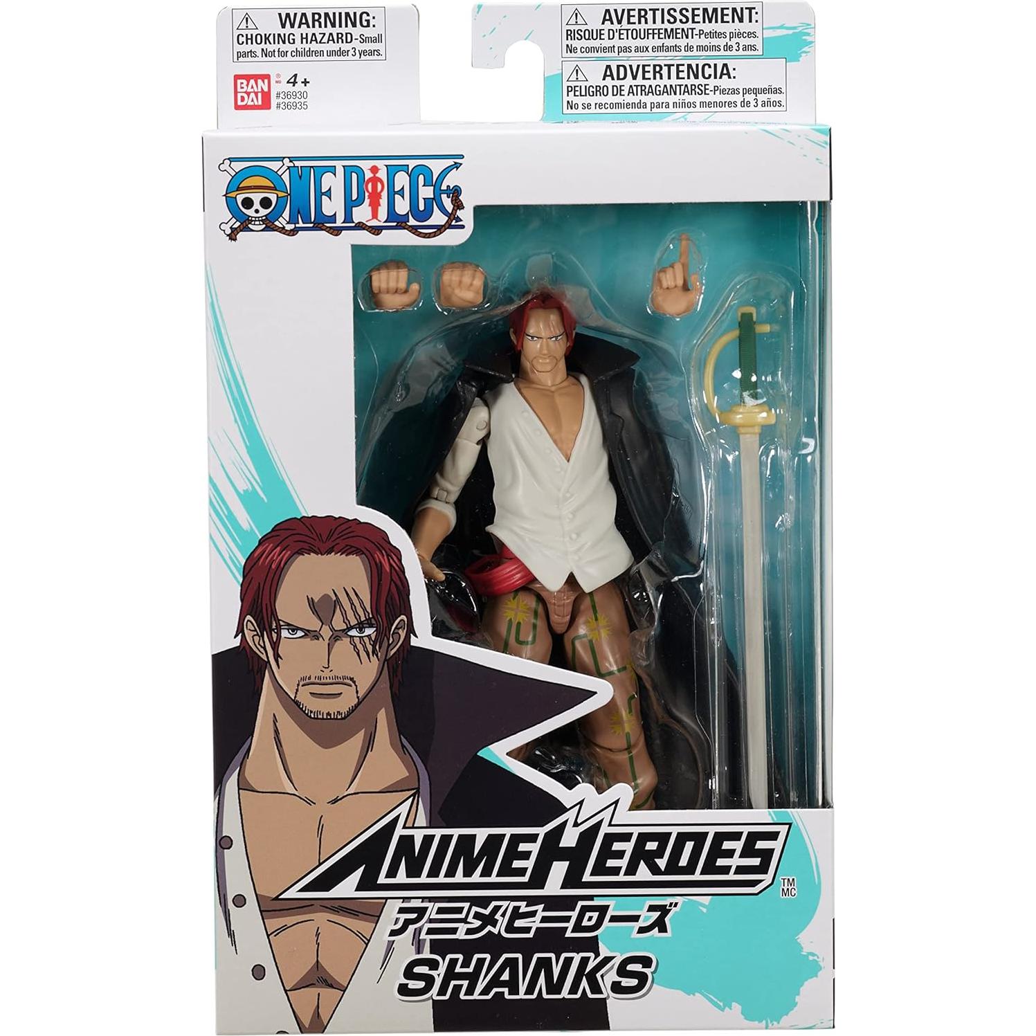 Figura de Acción Shanks One Piece Bandai 16,5 cm Articulada