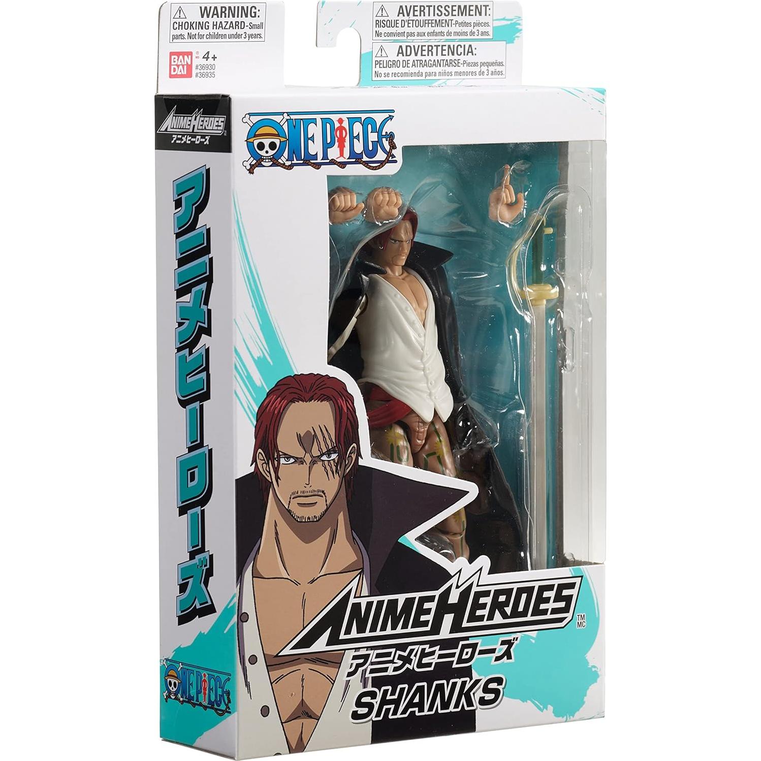 Figura de Acción Shanks One Piece Bandai 16,5 cm Articulada