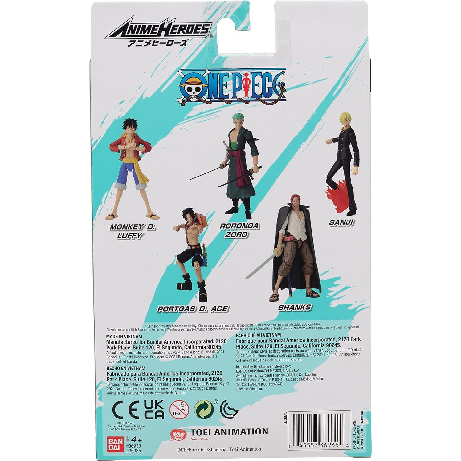 Figura de Acción Shanks One Piece Bandai 16,5 cm Articulada