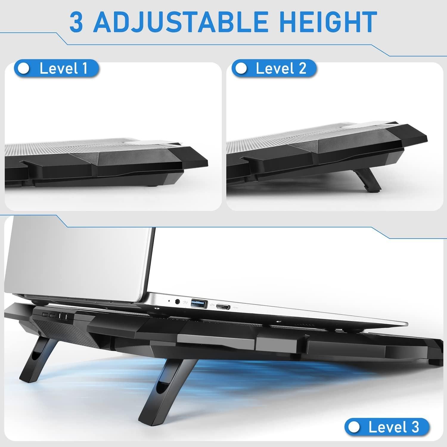 Base de Enfriamiento para Laptop LiANGSTAR 15.6-17" USB