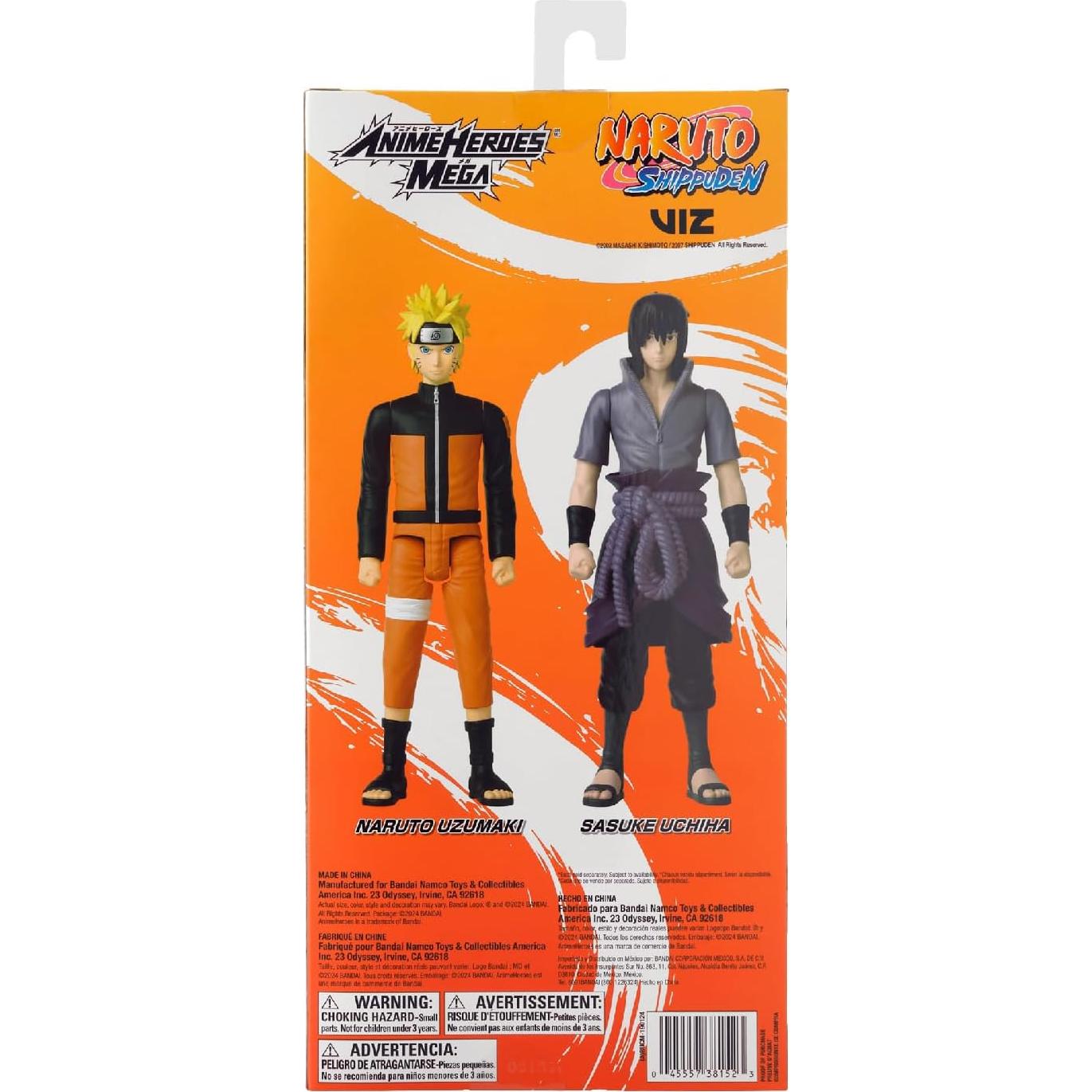 Figura de Acción Anime Heroes Mega - Sasuke Uchiha 30 cm