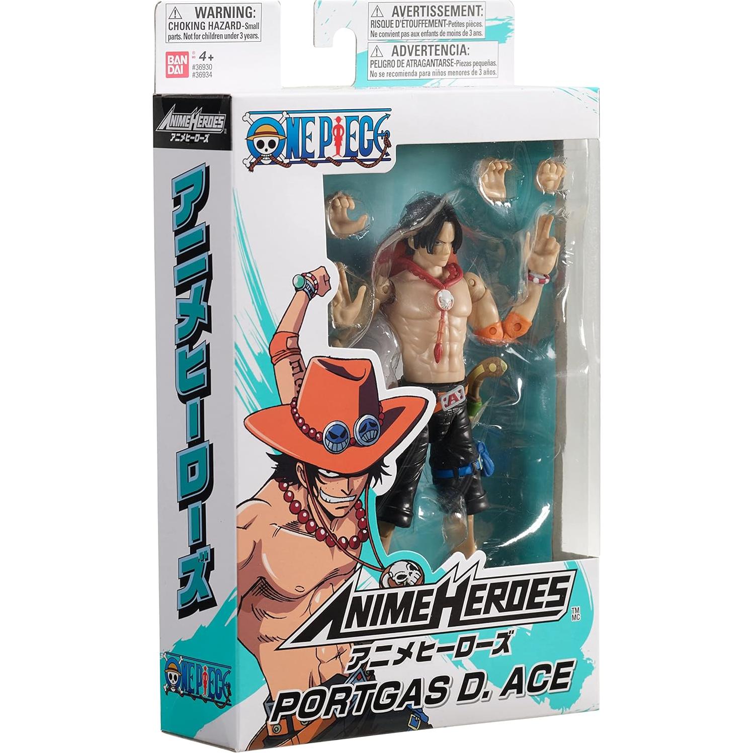 Figura de Acción Bandai One Piece Portgas D. Ace 16,5 cm
