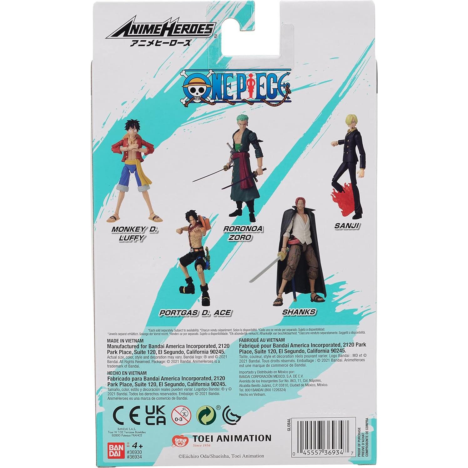 Figura de Acción Bandai One Piece Portgas D. Ace 16,5 cm