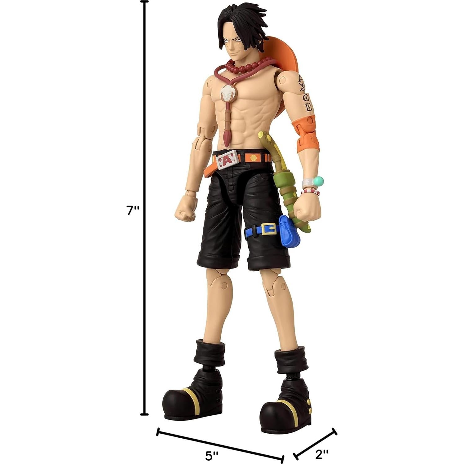 Figura de Acción Bandai One Piece Portgas D. Ace 16,5 cm
