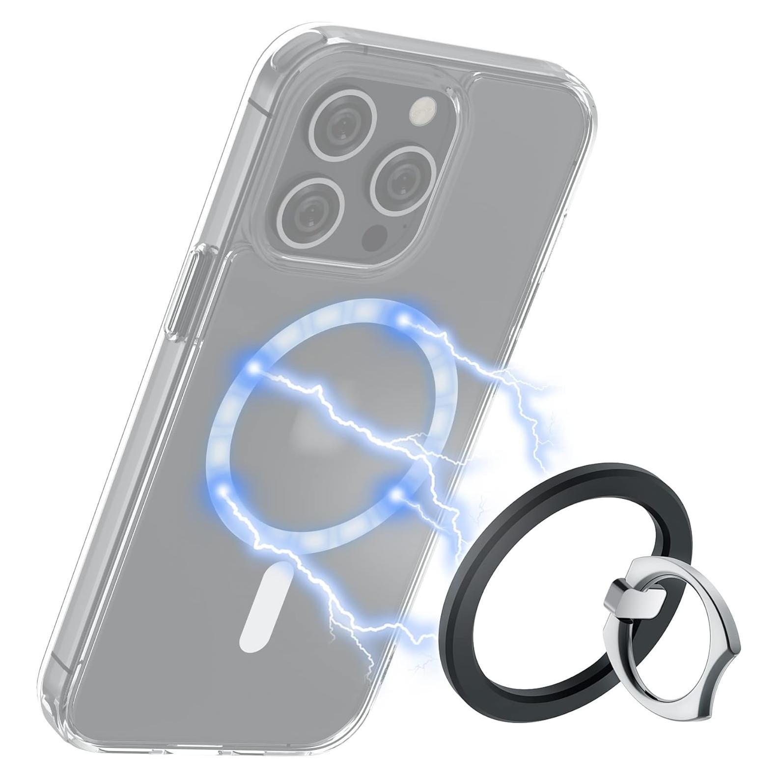 Soporte de Anillo Magnético PROfezzion para iPhone 16-12