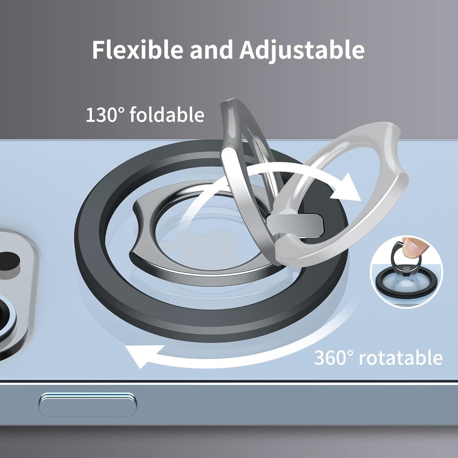 Soporte de Anillo Magnético PROfezzion para iPhone 16-12