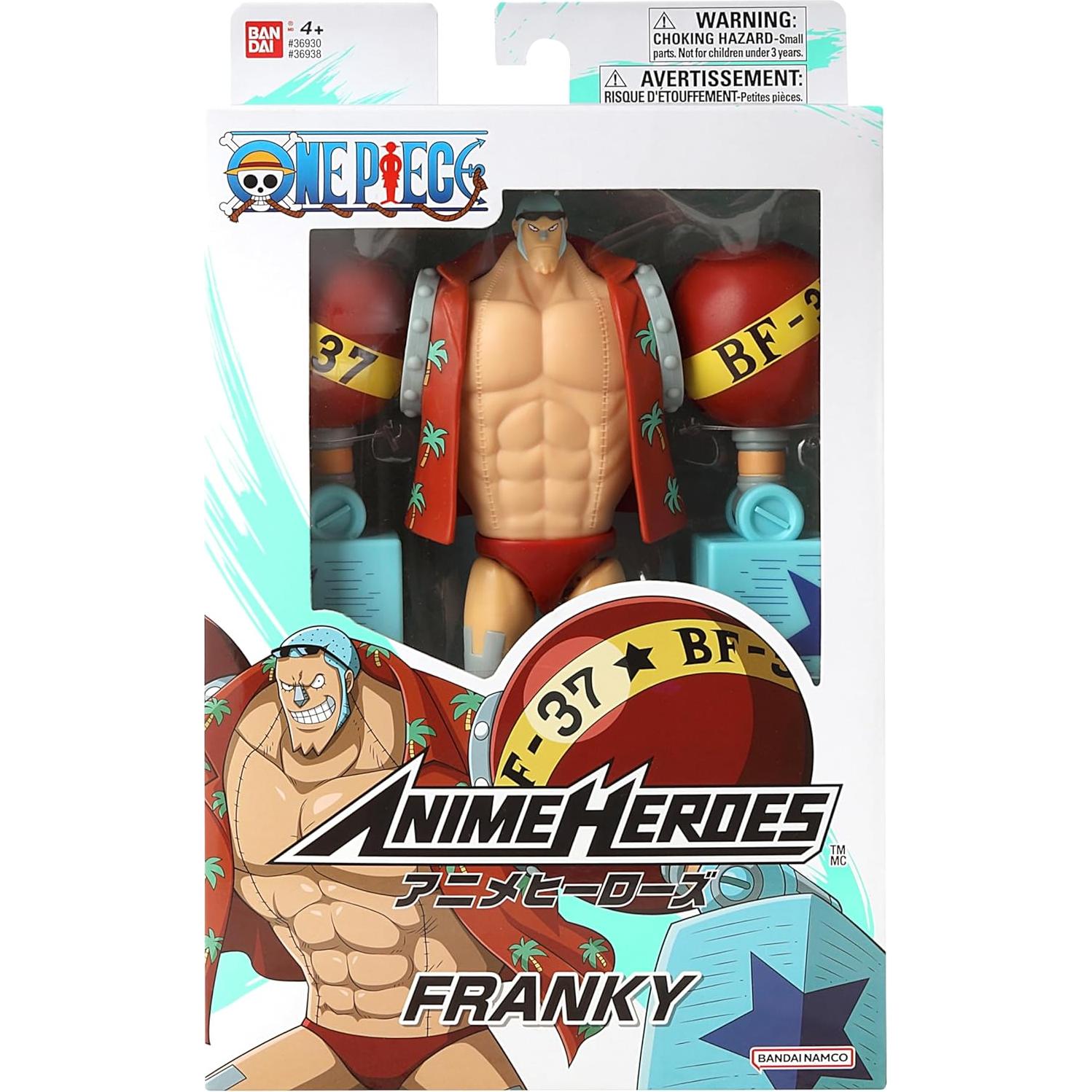 Figura de Acción Franky - One Piece - Bandai 16.5 cm
