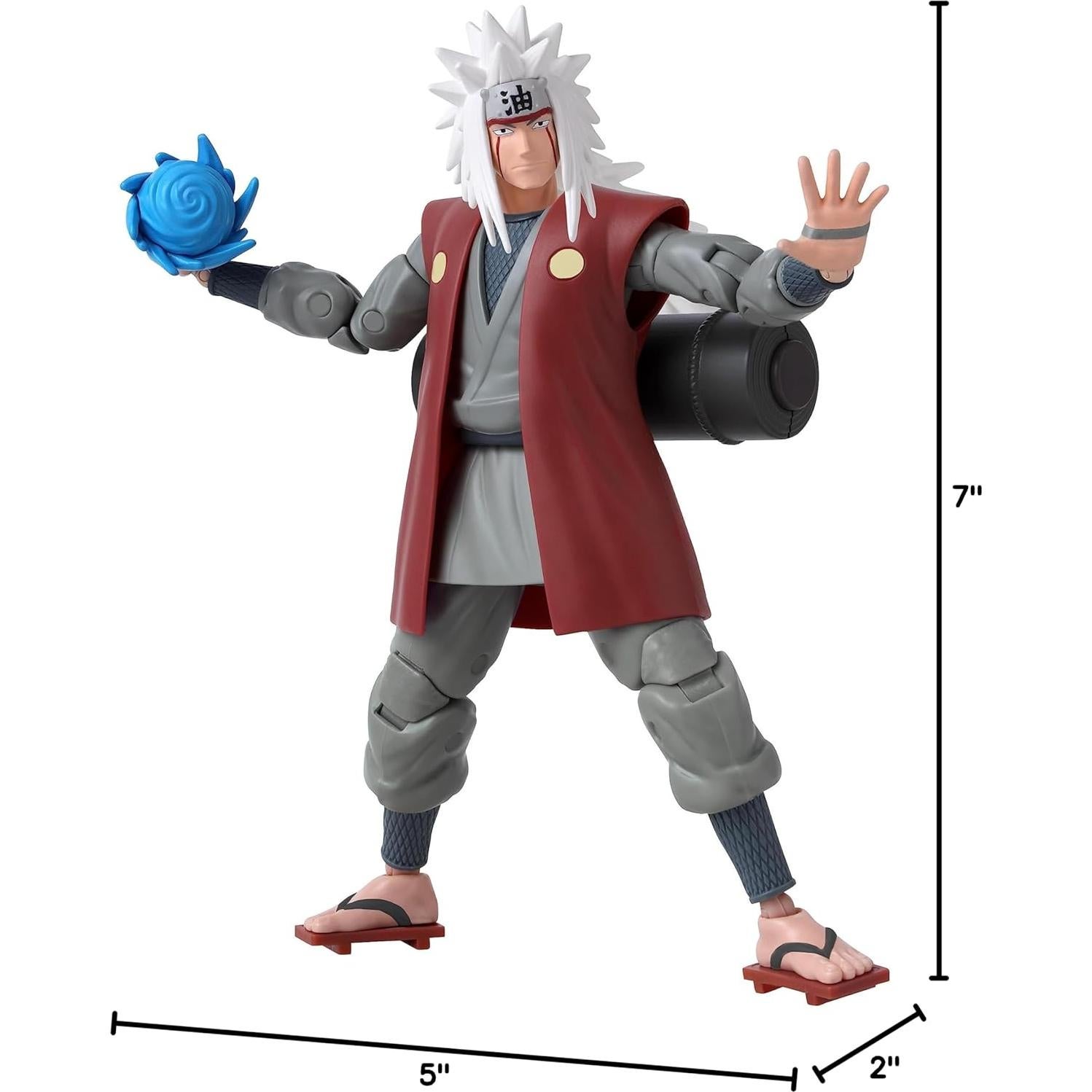 Figura de Acción Jiraiya Naruto 16,5 cm Bandai Namco