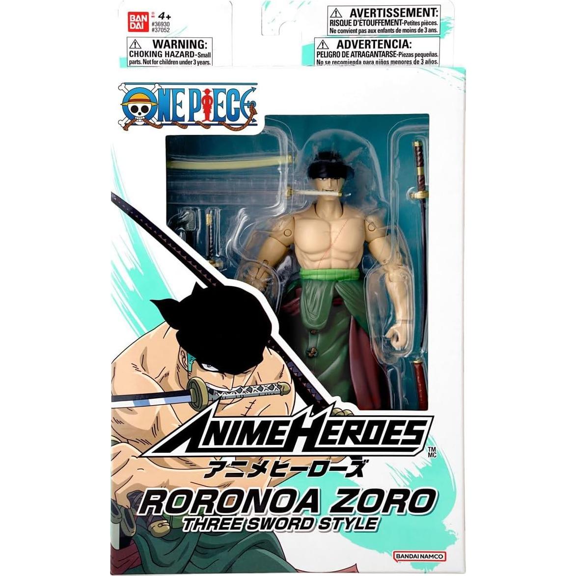 Figura de Acción Roronoa Zoro 16.5 cm Anime Heroes
