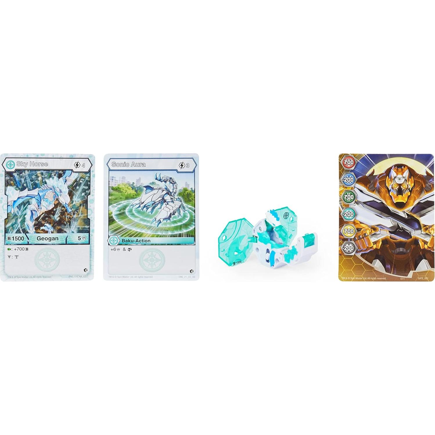 Bakugan Geogan Viperagon - Figura Coleccionable 6.68x16.51cm