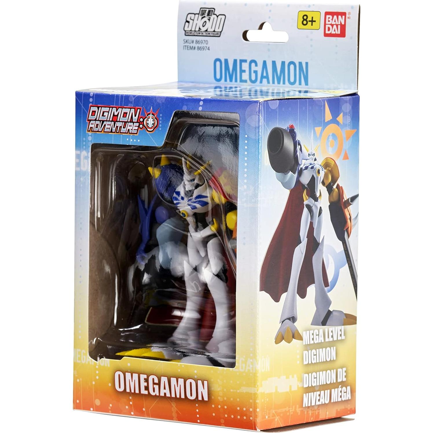 Figura Omegamon Bandai Digimon 8.89 cm Detallada