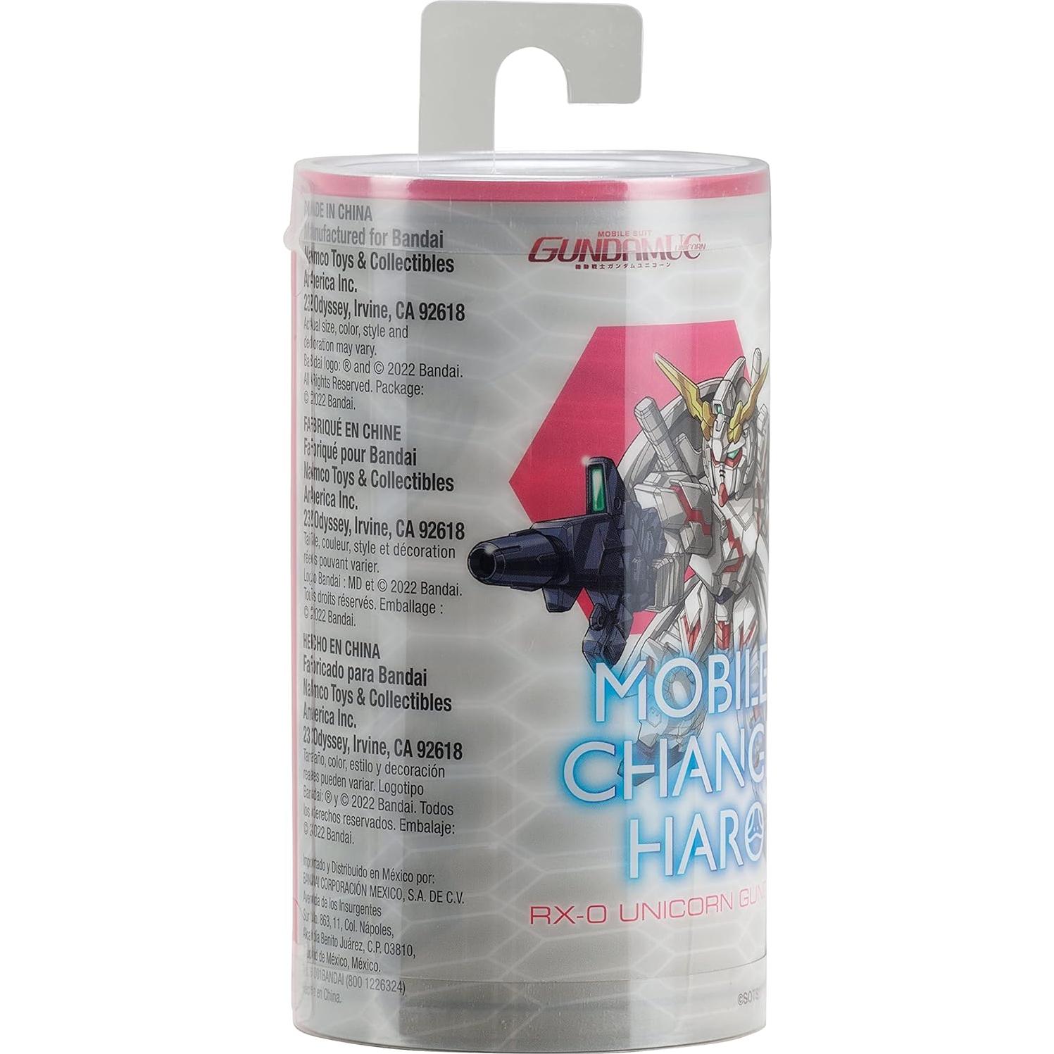 Figura de Acción Bandai Gundam Cambio Móvil Haro Unicorn