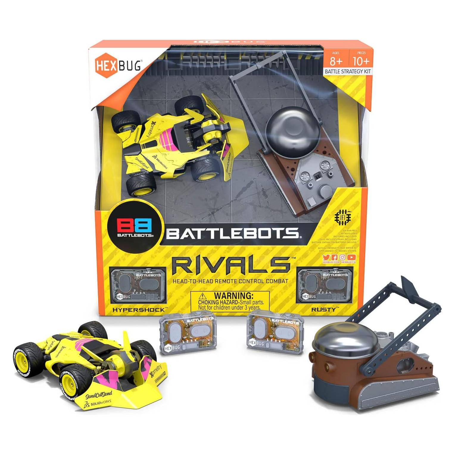HEXBUG BattleBots Oxidado y Hypershock - Set de Batalla