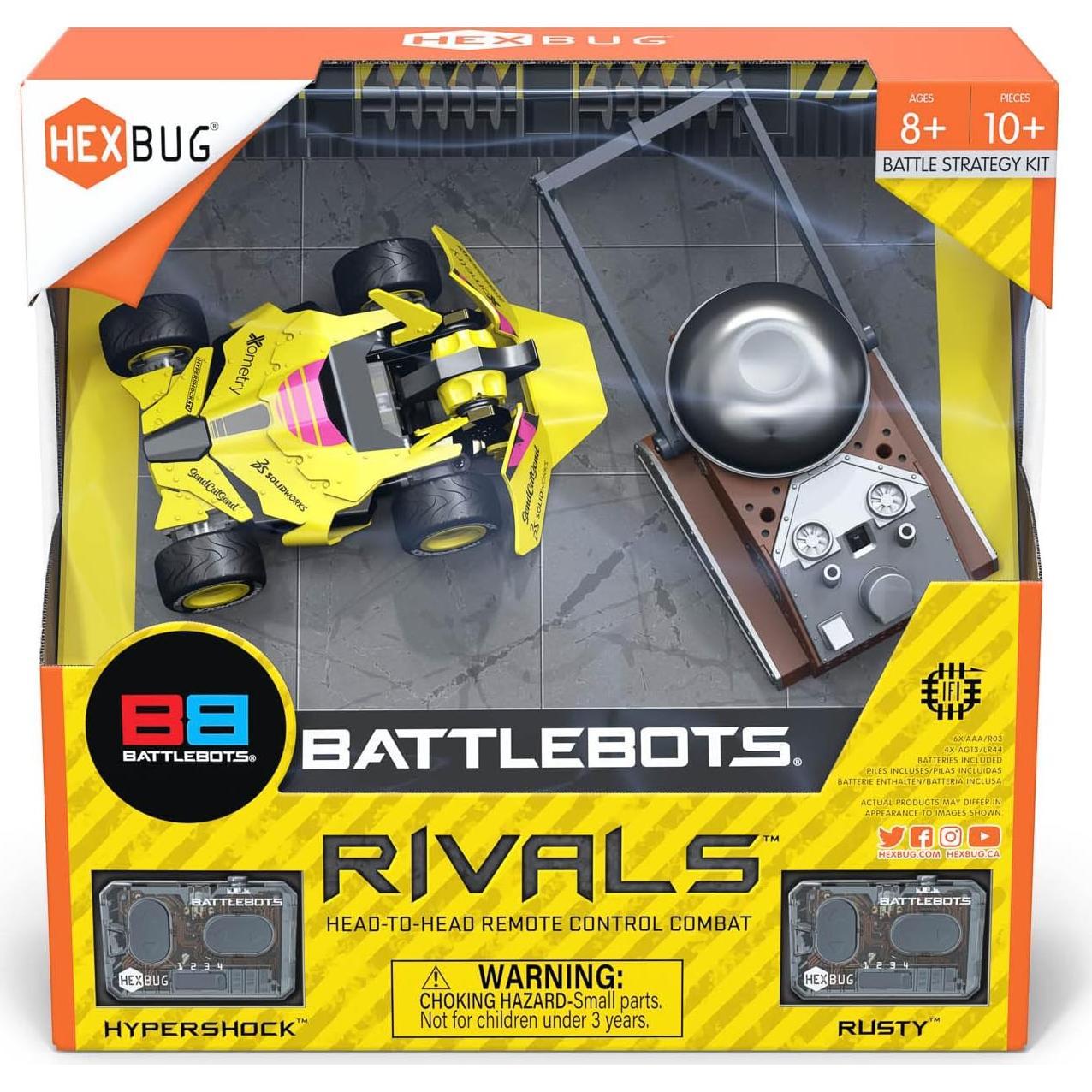 HEXBUG BattleBots Oxidado y Hypershock - Set de Batalla