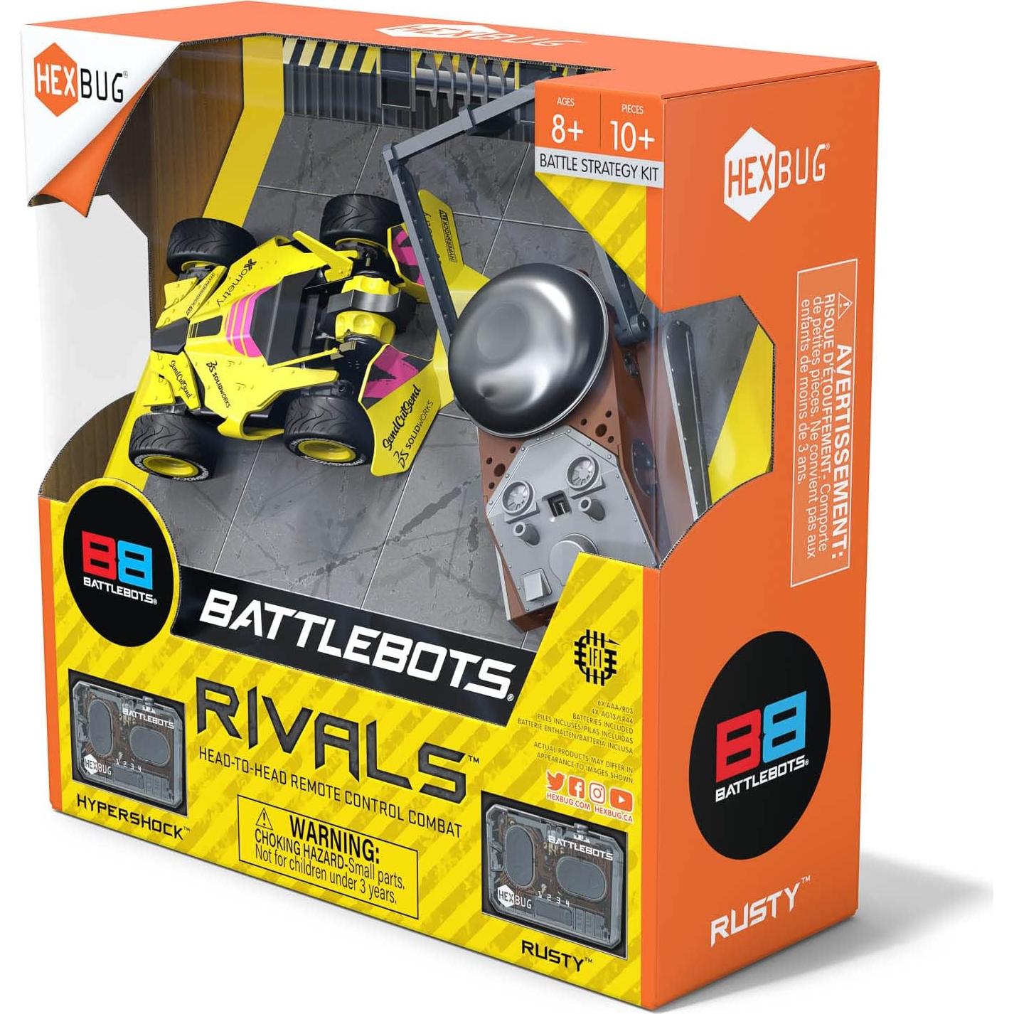 HEXBUG BattleBots Oxidado y Hypershock - Set de Batalla