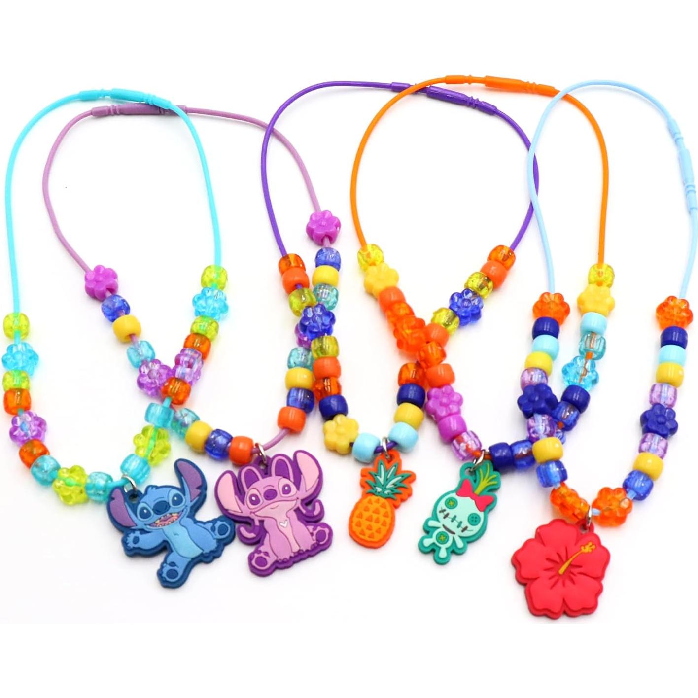 Conjunto de Collar Disney Stitch - 5 collares para diseñar
