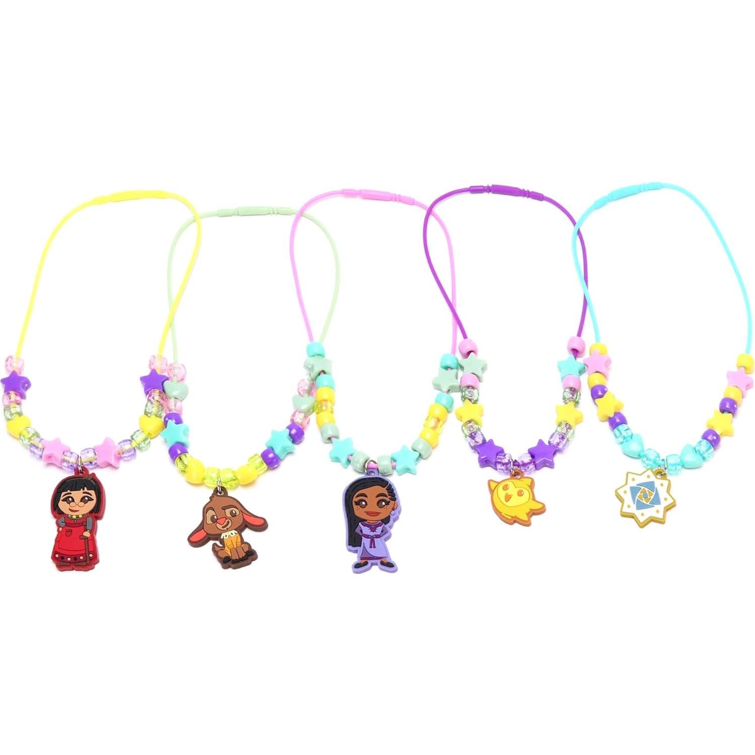 Conjunto de Collar Disney Wish Tara Toy - 6 Cuentas y Charms