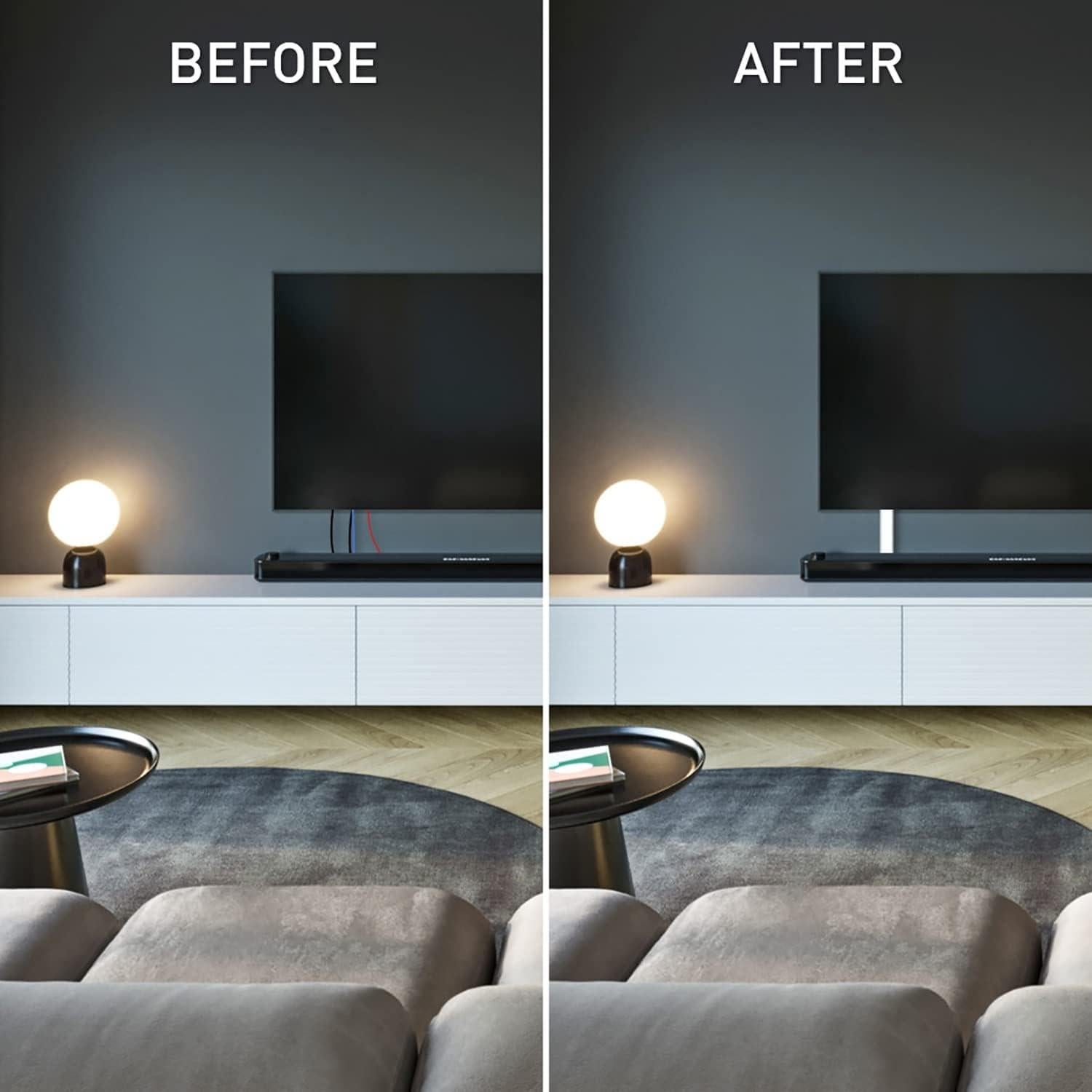 Kit Organizador de Cables Legrand Wiremold C310 11 Piezas Blanco