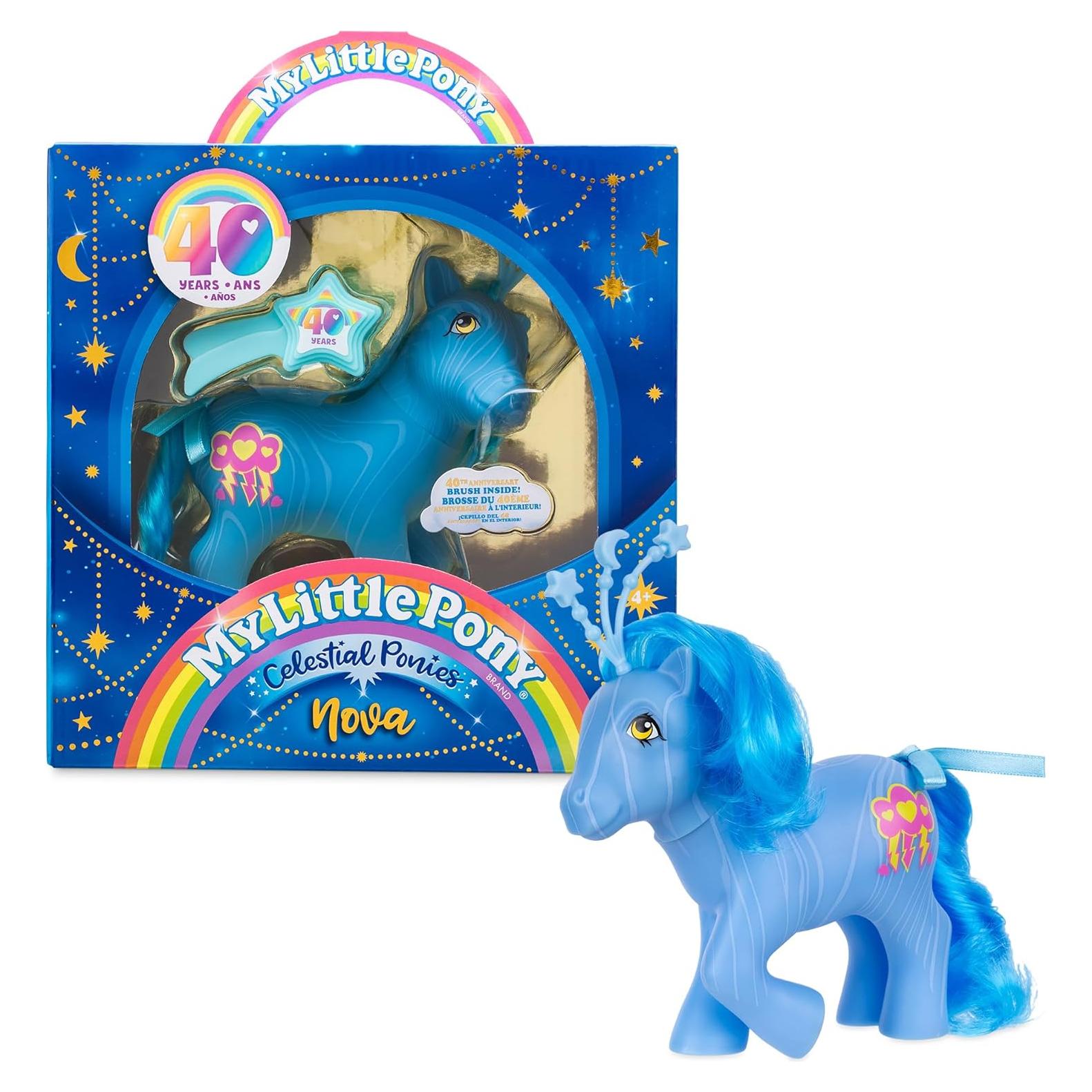 Pony Celestial Nova - Mis Pequeños Ponis - Figura Retro 10 cm