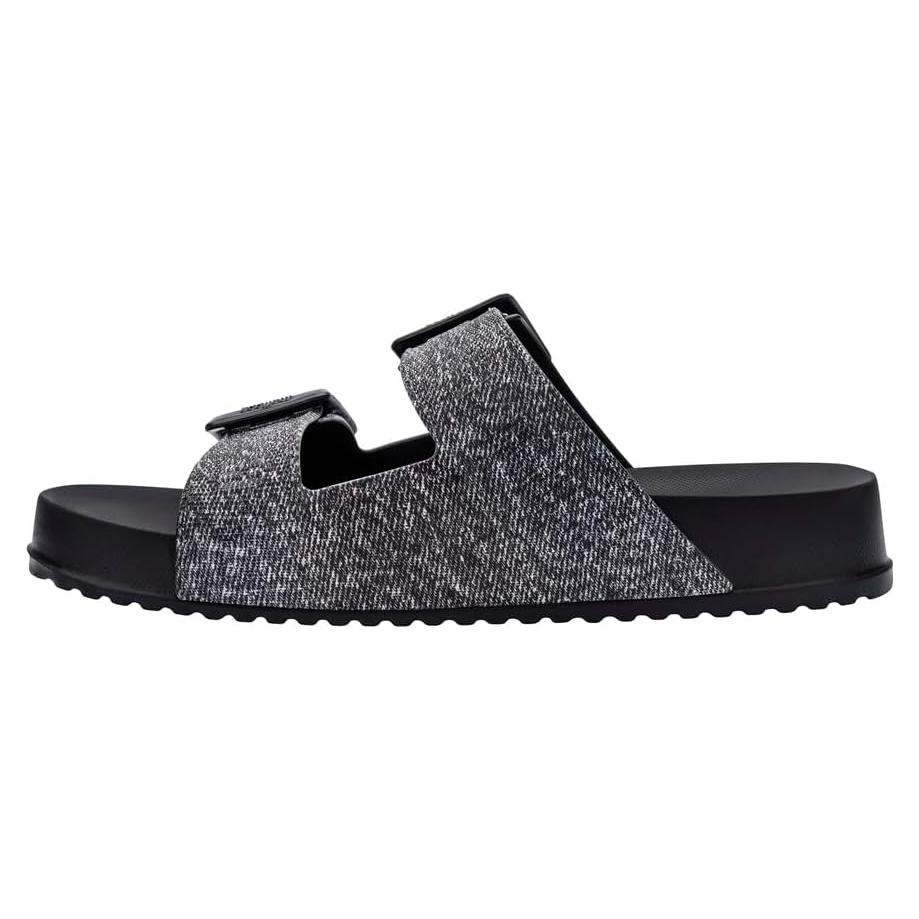 Zapatillas Melissa Cozy Slide para Mujeres Jeans Negros