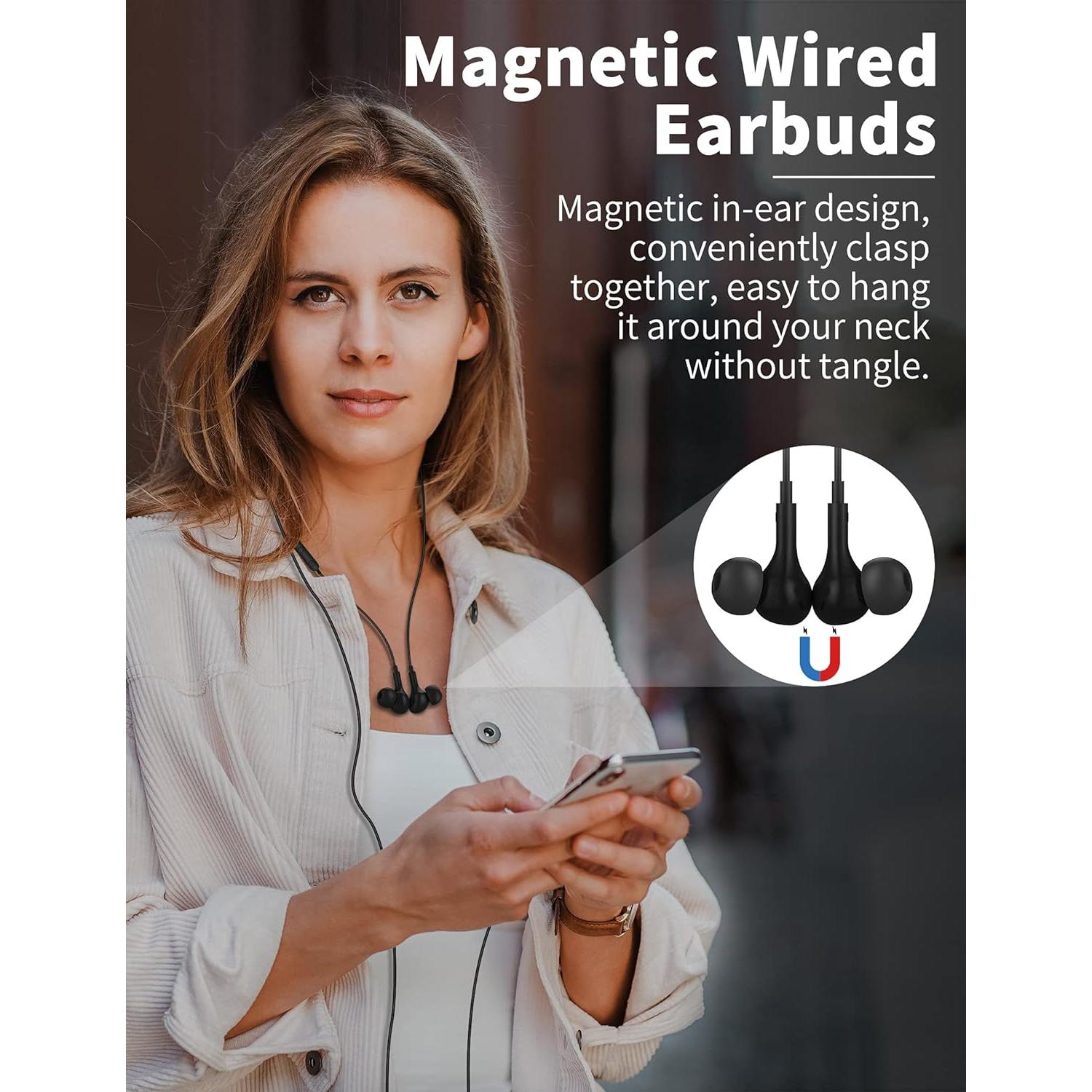 Auriculares USB C TITACUTE In-Ear con Micrófono y Control