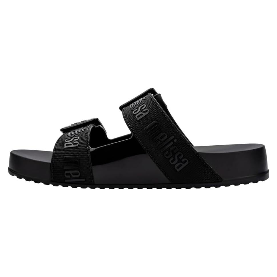Zapatillas Melissa Cozy Slide para Mujeres Negro 24x9cm