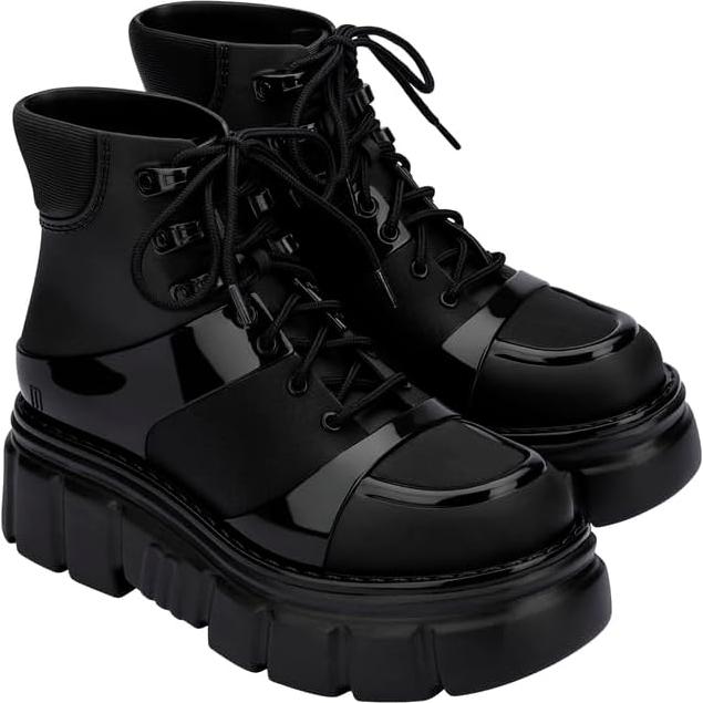 Bota Melissa Rebelde para Mujeres 10.67x19.81cm Negra