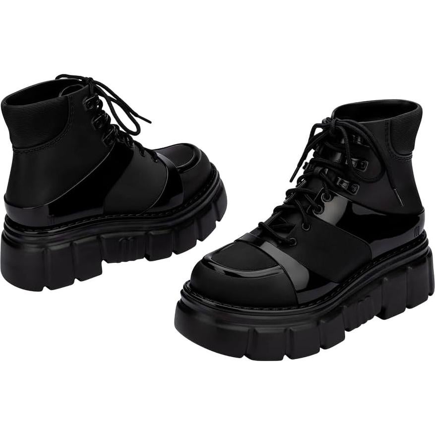 Bota Melissa Rebelde para Mujeres 10.67x19.81cm Negra