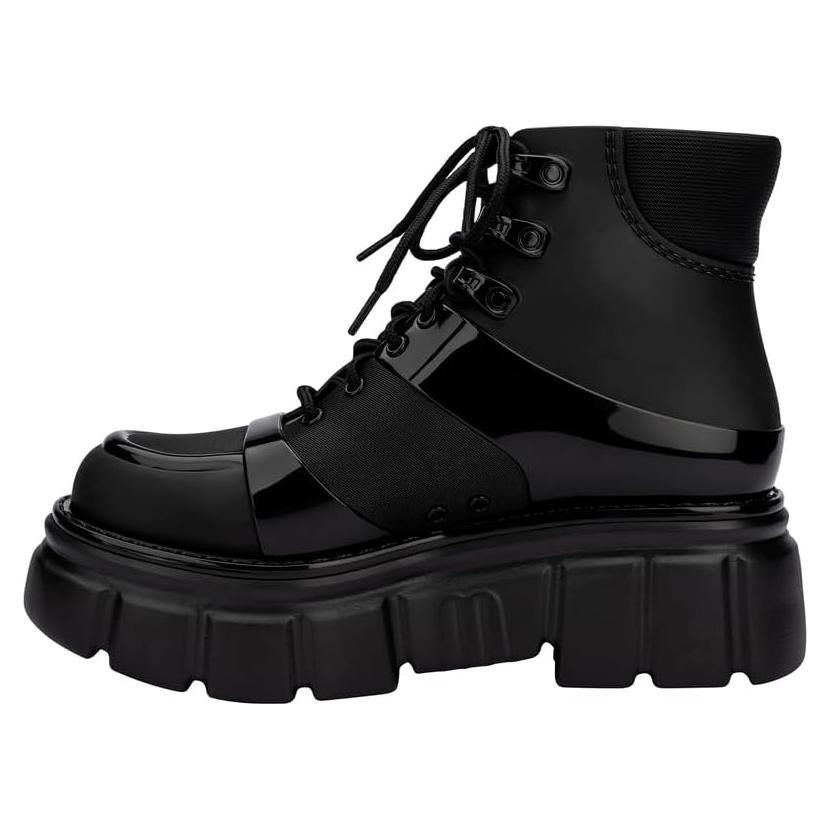 Bota Melissa Rebelde para Mujeres - PVC MelFlex Negra