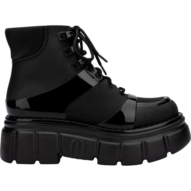 Bota Melissa Rebelde para Mujeres - PVC MelFlex Negra