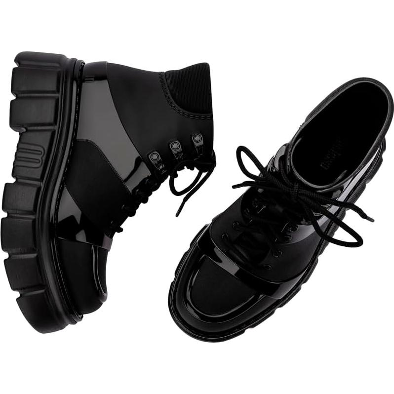 Bota Melissa Rebelde para Mujeres - PVC MelFlex Negra