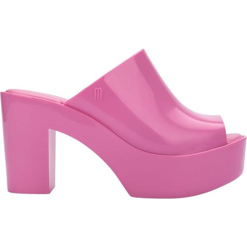 Mule Melissa 32233 Rosa Vegano con Tacón Elegante 30x27cm