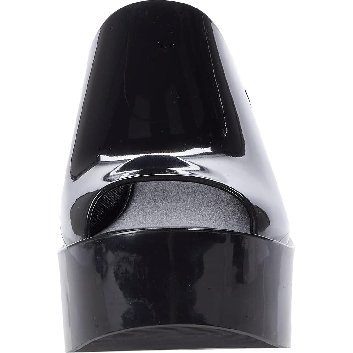 Mule Melissa 32233 Negro - Zuecos Abiertos Veganos y Elegantes