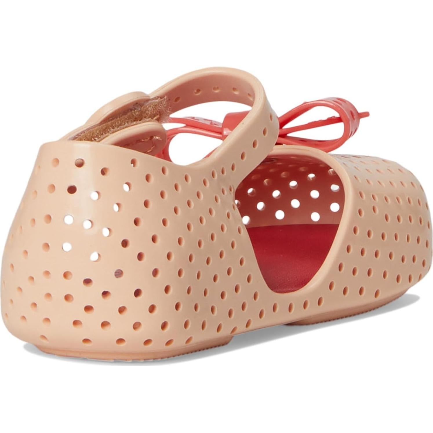 Bailarina Mini Melissa Furadinha 8 Niña Pequeña Beige