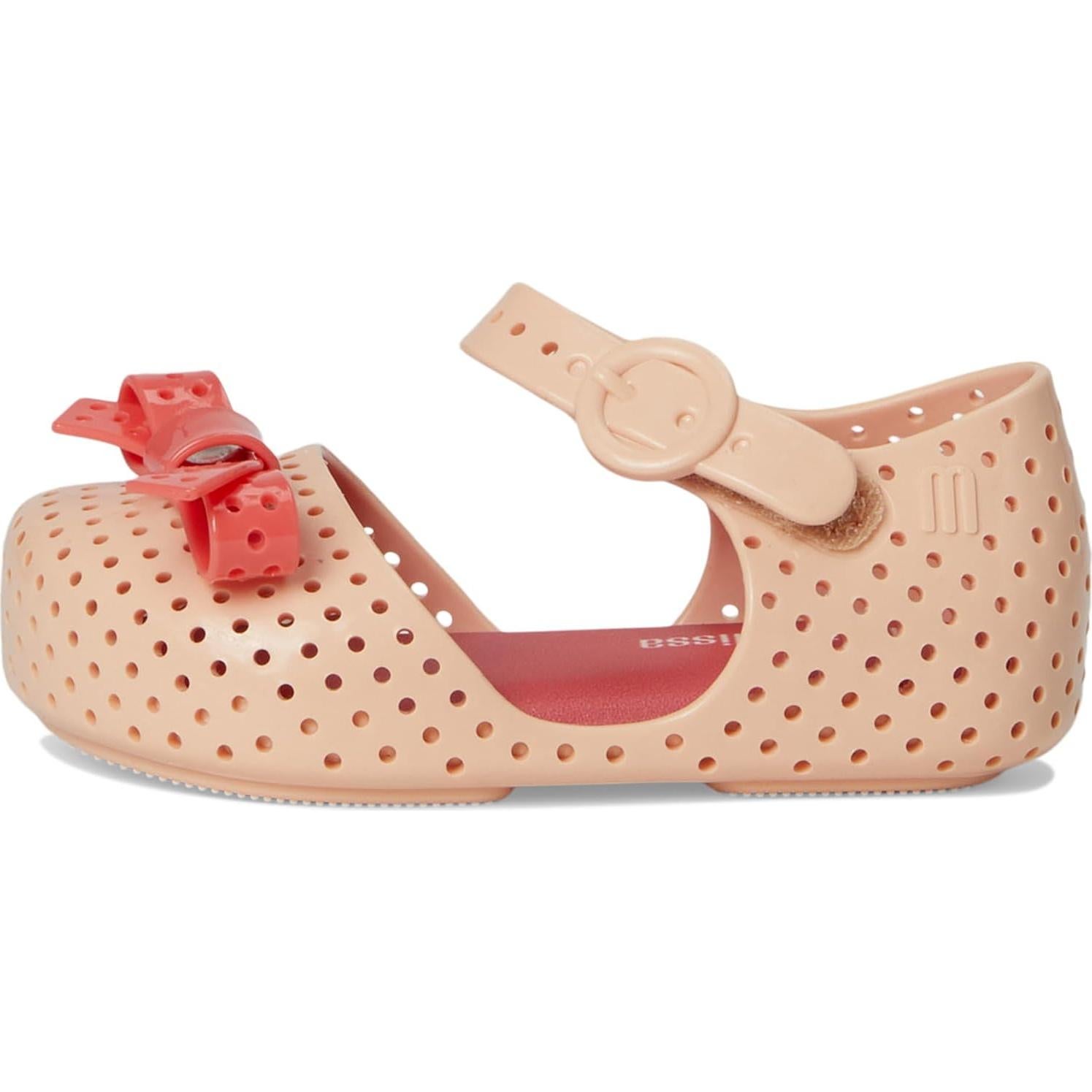 Bailarina Mini Melissa Furadinha Pop 9 Niña Beige