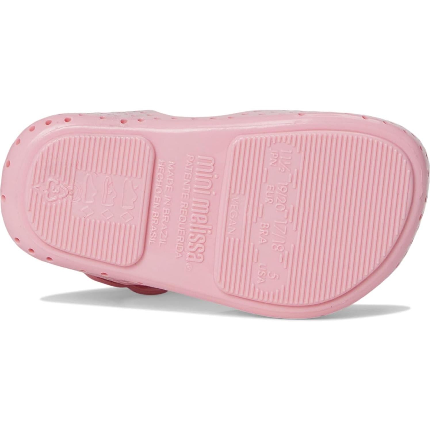 Bailarina Mini Melissa Furadinha Rosa 11 Niña Pequeña