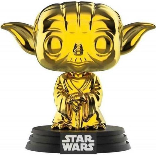 Figura de Vinilo Star Wars Funko Yoda Cromo 9.5 cm