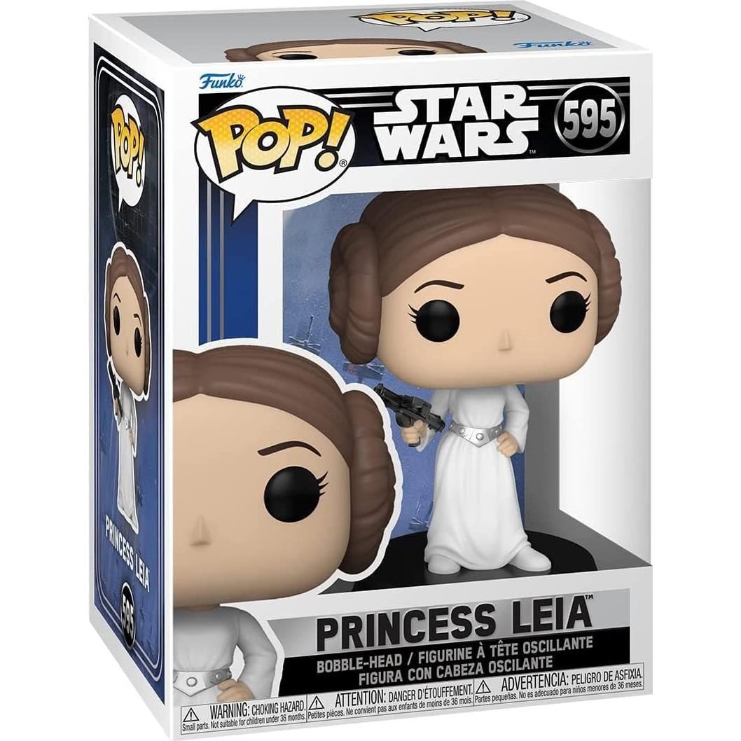 Figura de Vinilo Funko POP Star Wars - Princesa Leia 9.53 cm