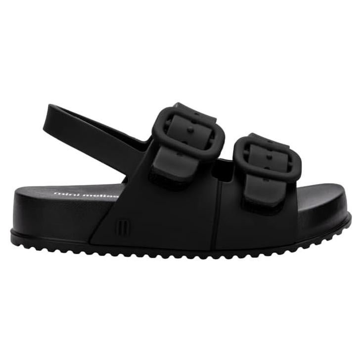 Sandalias Mini Melissa Cozy Jelly para Niños - Negro Mate